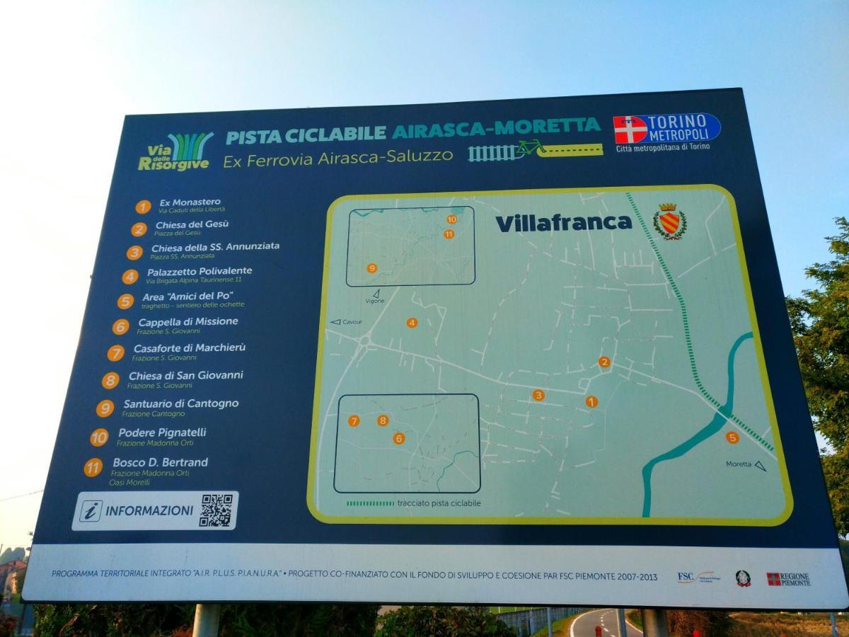Binario 9 3/4 Panzió Villafranca Piemonte Kültér fotó